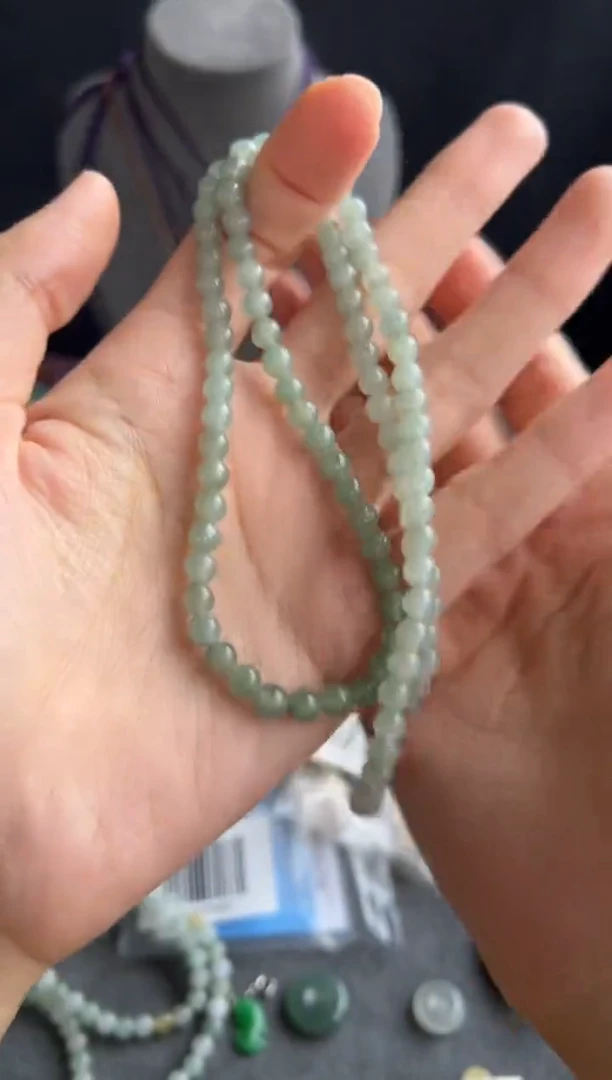 翡翠未镶嵌颈饰326买断