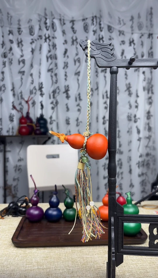 大漆葫芦挂件----011