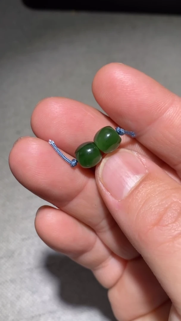 【闪购商品】和田玉对珠未镶嵌HLW0125-3