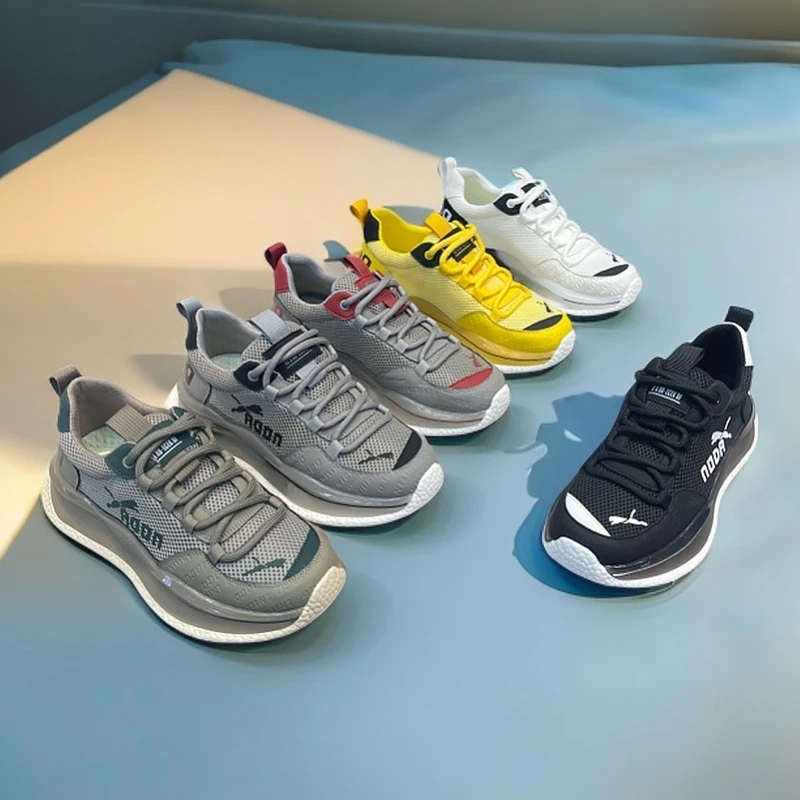 舒适透气网面耐磨轻便简约风夏季时尚休闲鞋男鞋时尚舒适春夏男鞋