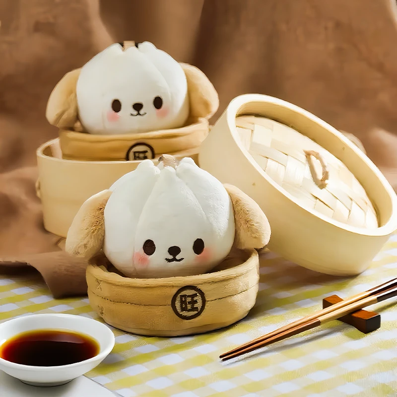 天津文创哏儿都天团多多包子玩偶玩具毛绒玩具创意礼品生日礼物