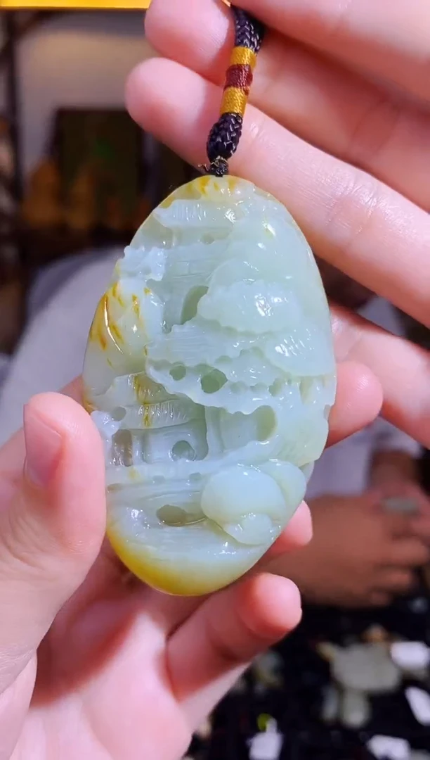 颈饰未镶嵌和田玉1