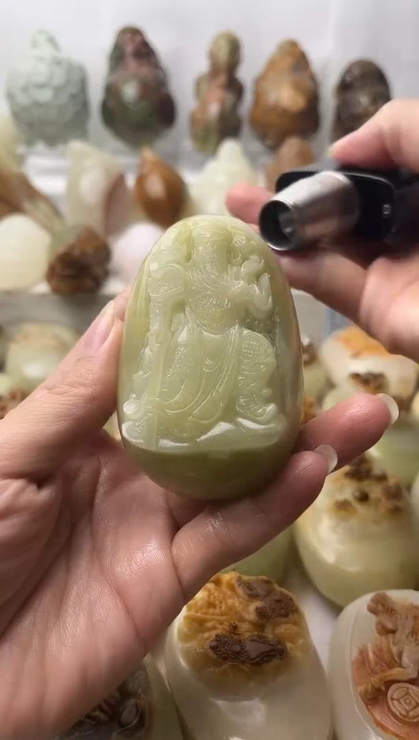 石材方解石棉纹正常不退换关公