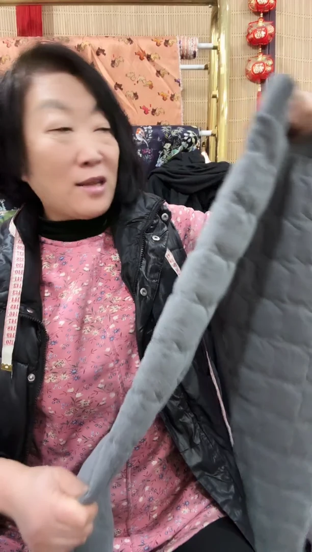 灰色小孩棉裤成品一条    798号