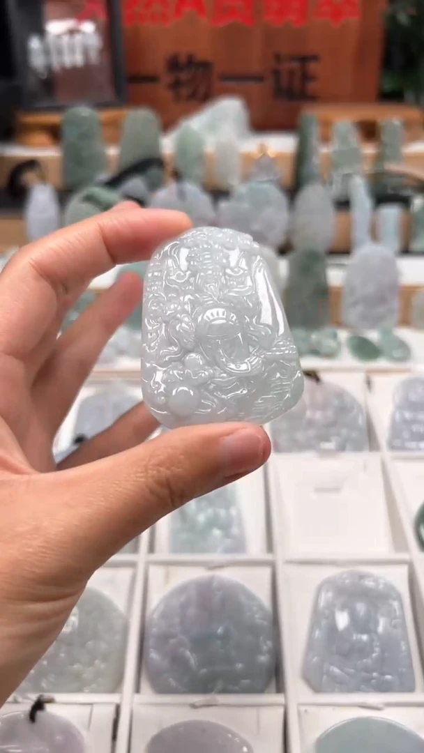 【闪购商品】翡翠颈饰未镶嵌天然A货翡翠1/18/40