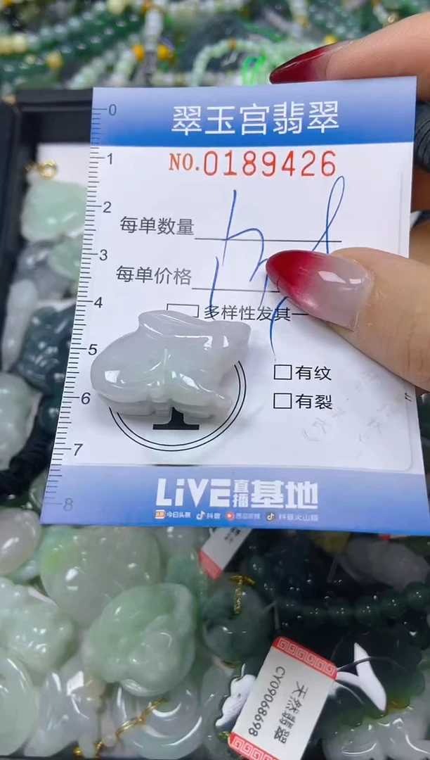 翡翠未镶嵌颈饰闪购0189426