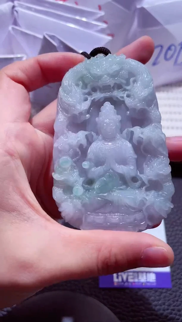 颈饰未镶嵌翡翠00000809观音