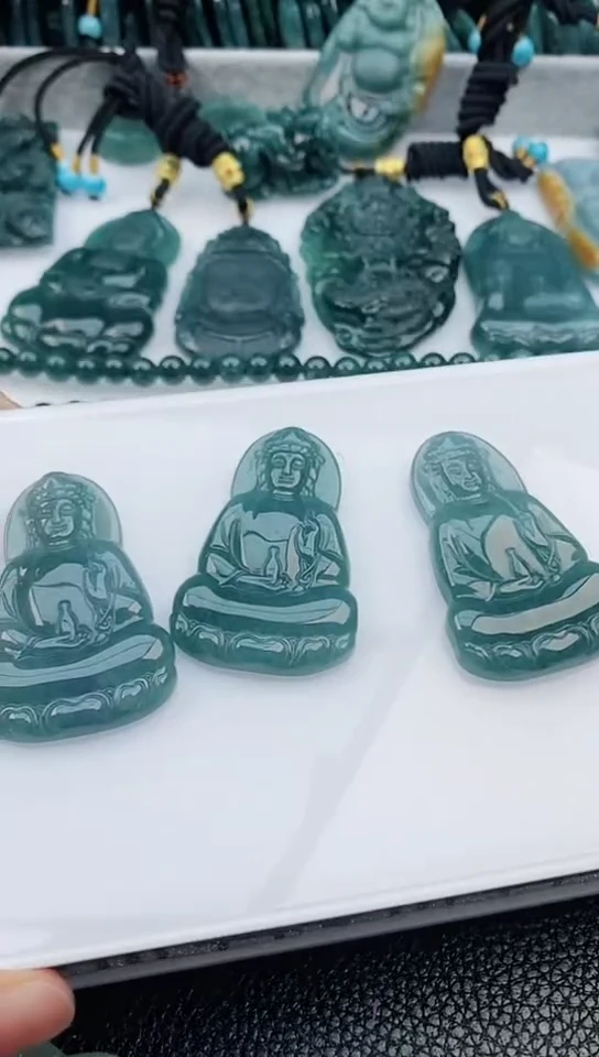 【闪购商品】翡翠颈饰未镶嵌多样性发其1一 素衣