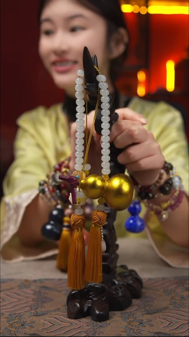 001玖澄文创漆艺葫芦国风配饰葫芦系列