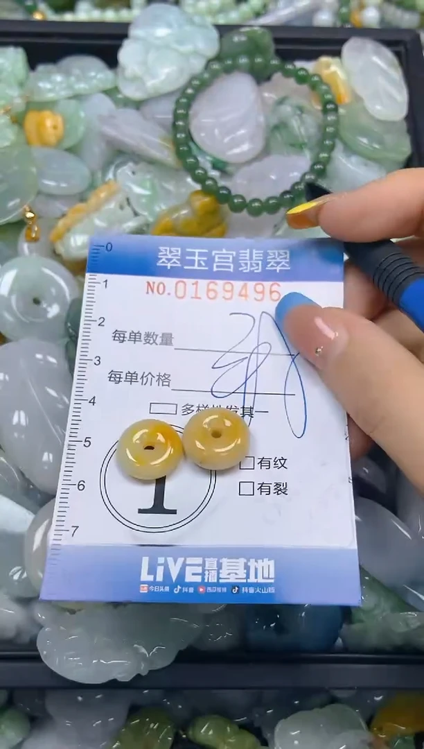 翡翠未镶嵌颈饰闪购0169496