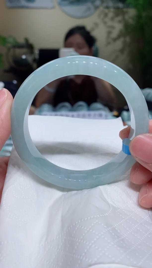 未镶嵌手镯翡翠圈口58.9