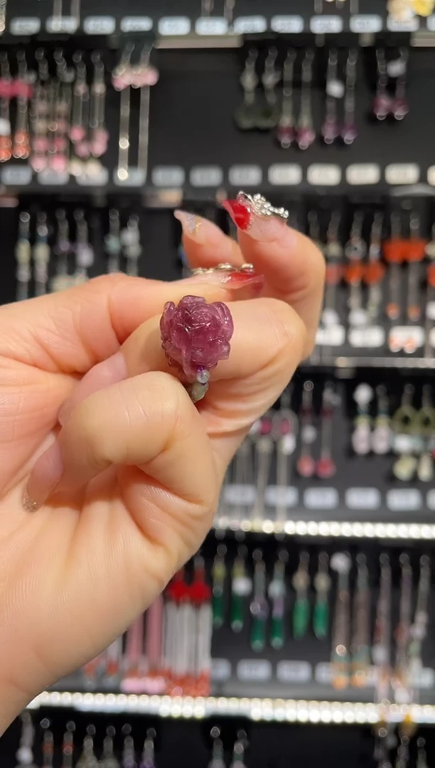 【闪购商品】紫晶耳饰银S925镶嵌小鸟2发1