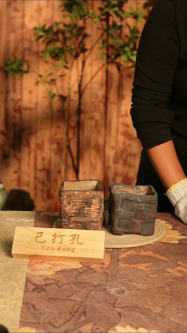 陶15-66高度9口径8已打孔