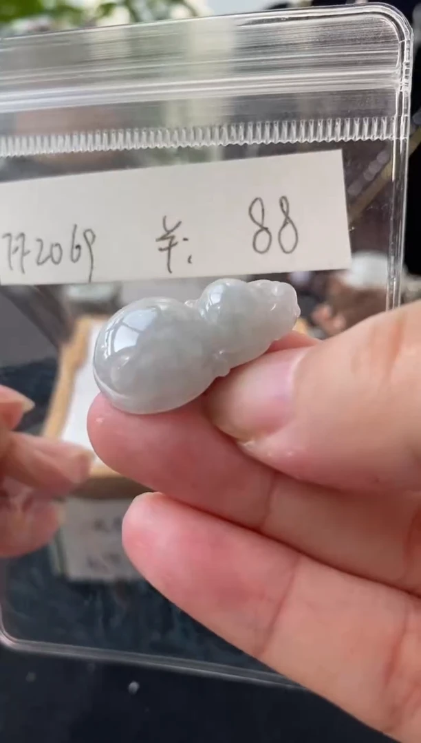 翡翠未镶嵌吊坠(不含链)FF2069