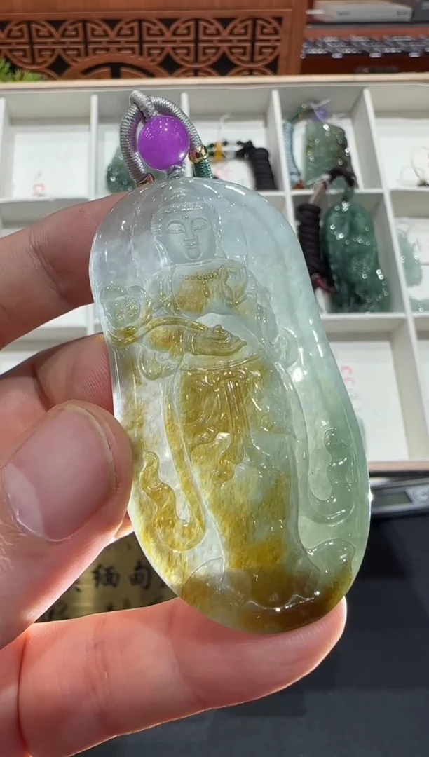 未镶嵌挂件翡翠A货翡翠多样性孤品