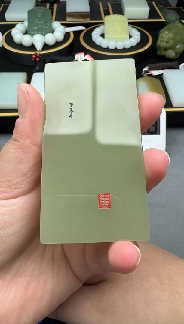 颈饰未镶嵌和田玉起**生4