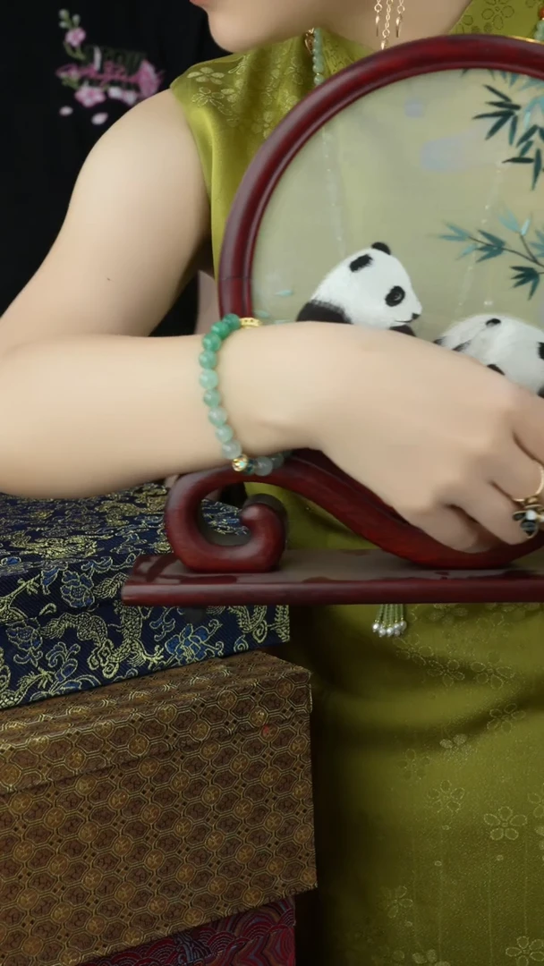 刺绣非遗苏绣纯手工双面绣摆件