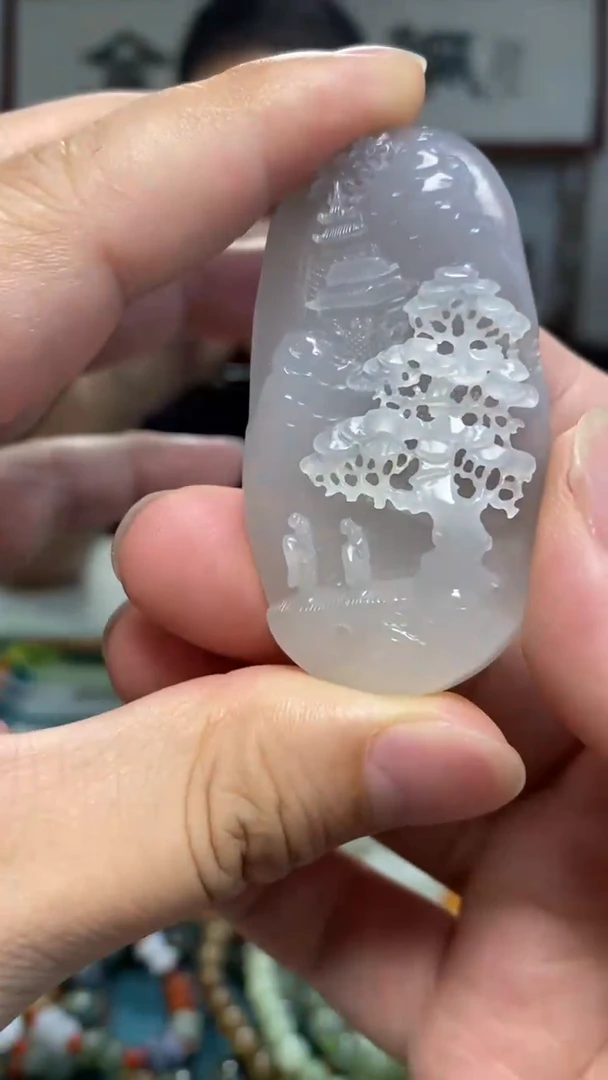 颈饰未镶嵌和田玉7