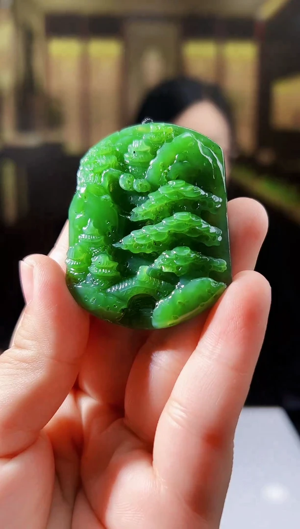 定制和田玉匠人臻玉馆天然和田玉