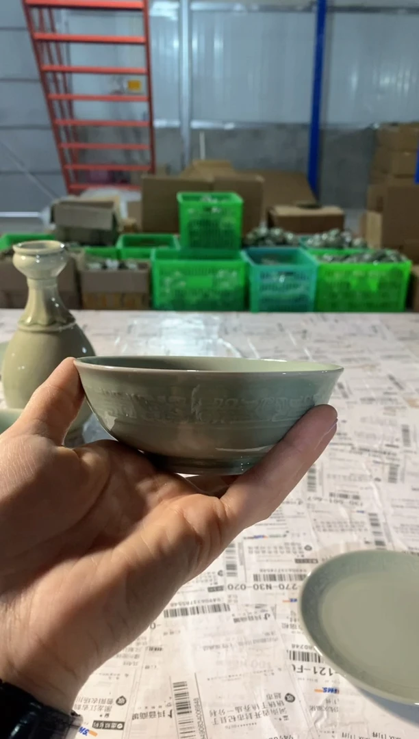 XG001 青铜天青釉碗小碗 特价