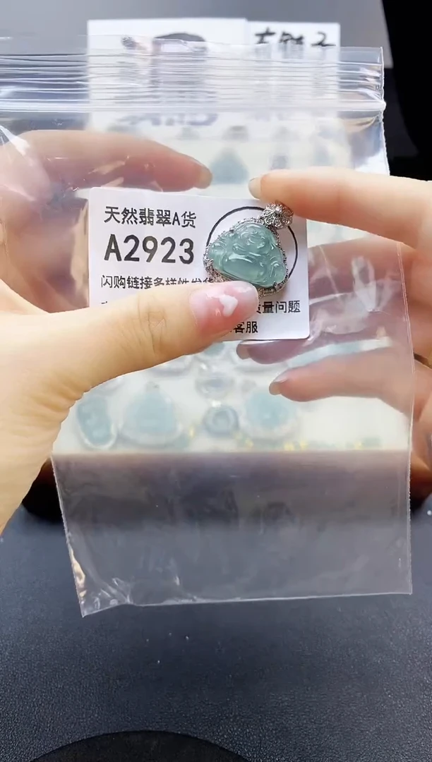 【闪购商品】翡翠吊坠(赠链)未镶嵌天然翡翠A货8888