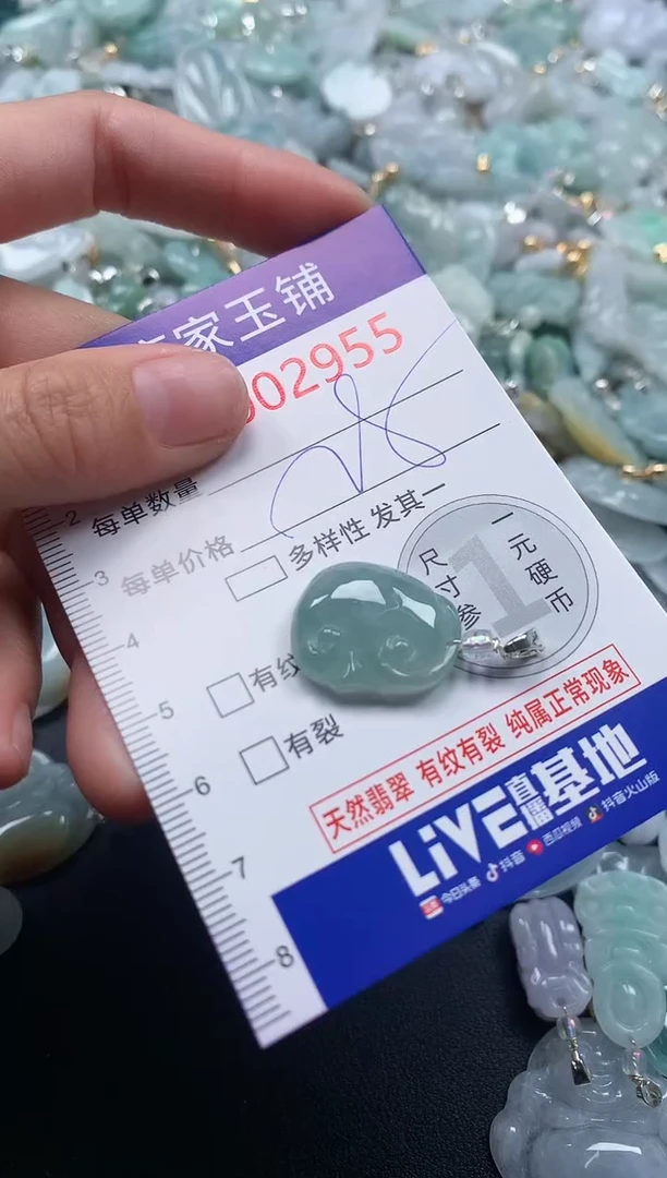 吊坠(不含链)未镶嵌翡翠2955