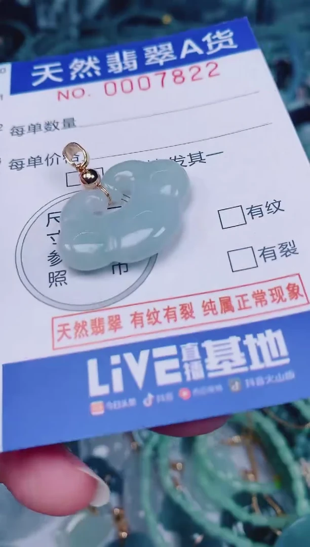 颈饰未镶嵌翡翠00007822