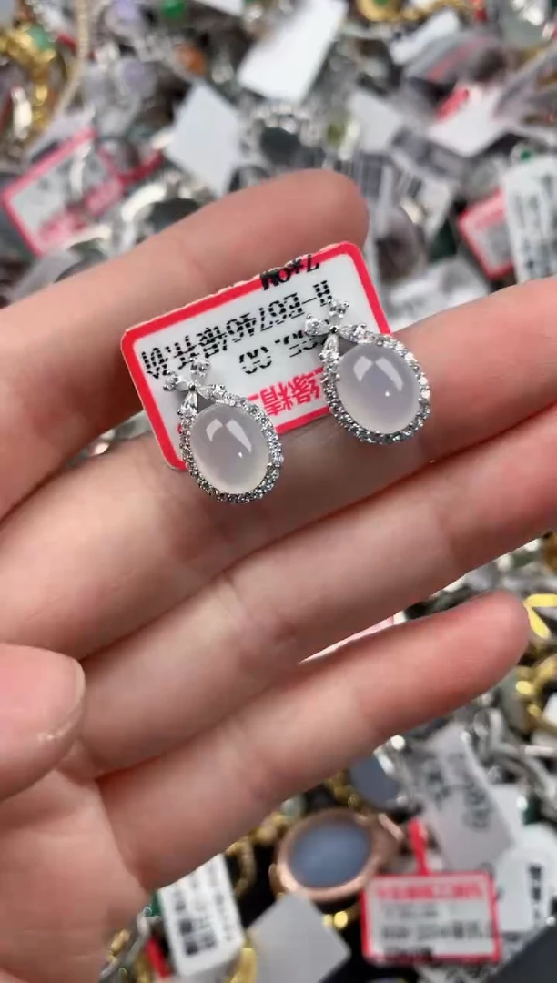 银S925镶嵌戒指翡翠121212----8