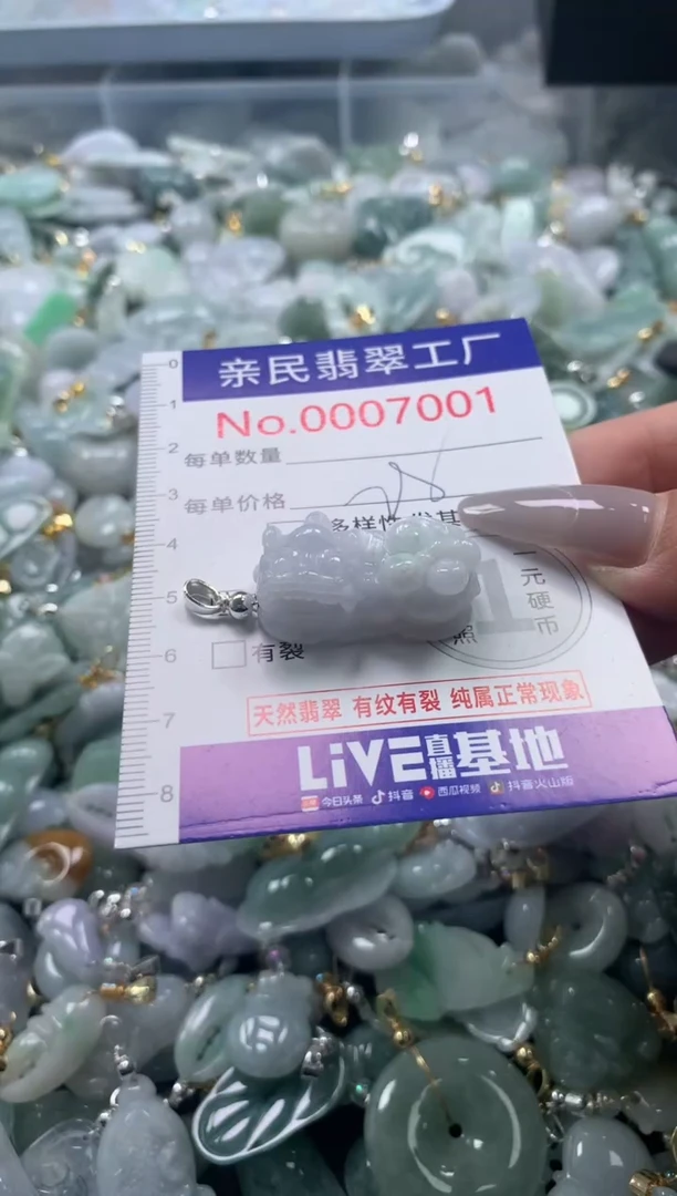 颈饰未镶嵌翡翠7001