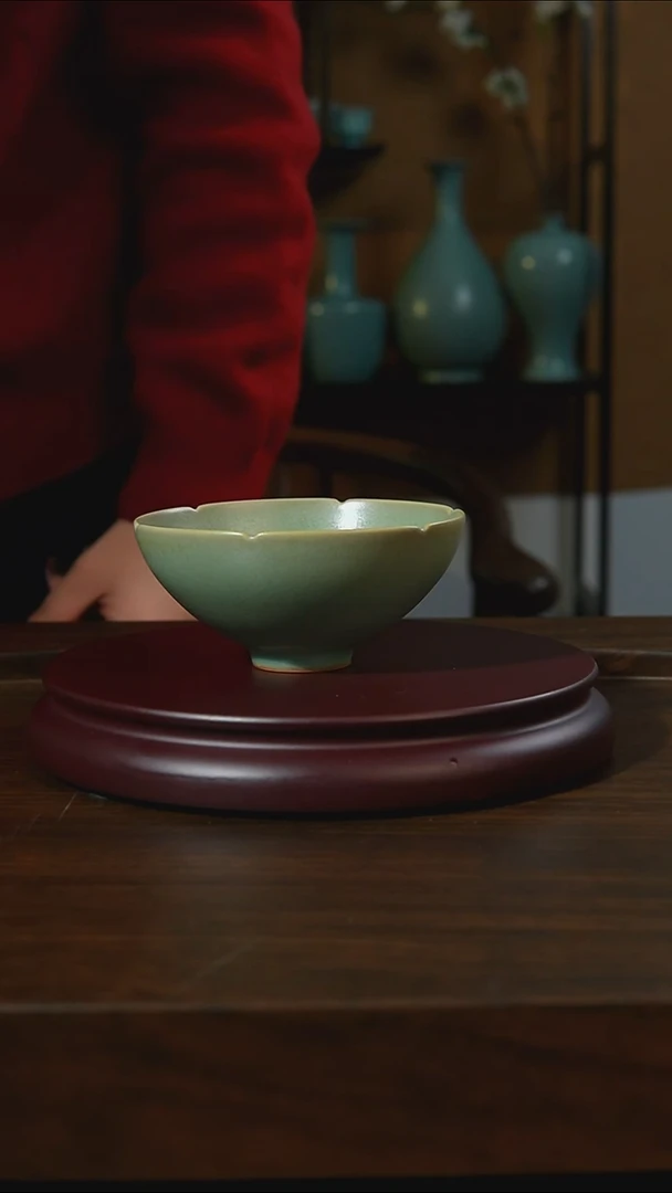 杯子瓷汝州原产地原矿仿古老釉q