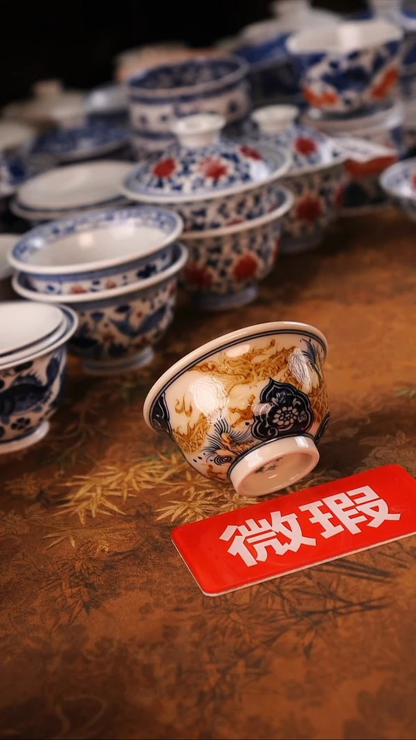 景德镇手工手绘茶器-100