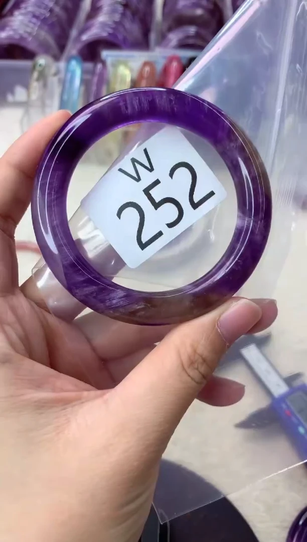 未镶嵌手镯水晶W252-52