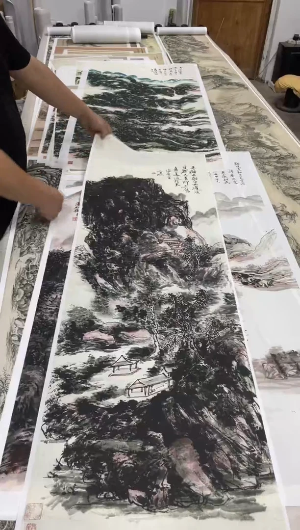 黄宾虹 微喷复刻