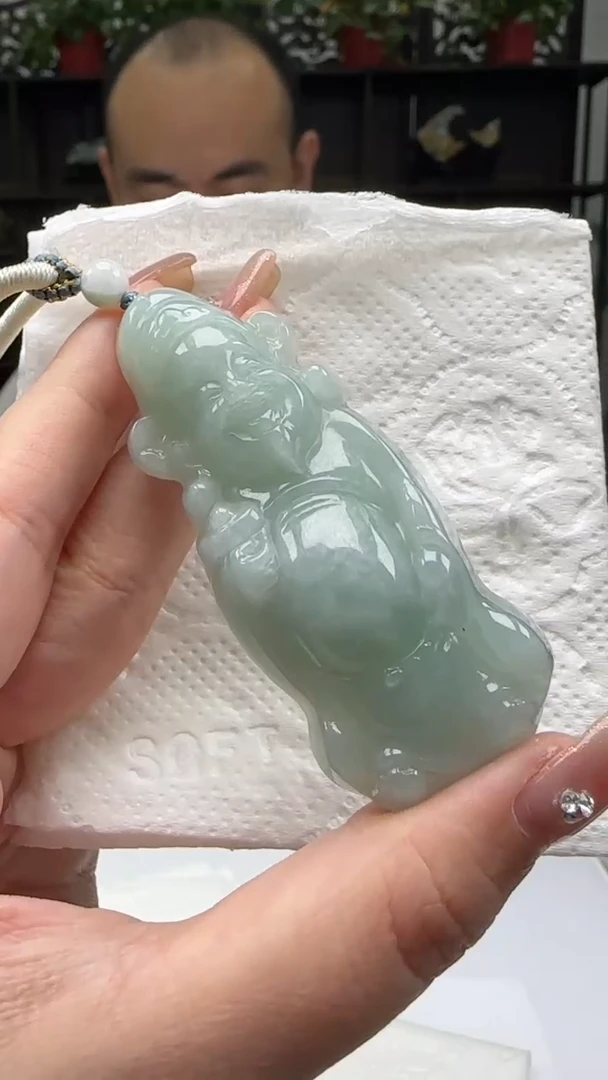 【闪购商品】翡翠颈饰未镶嵌天然翡翠A货吊坠