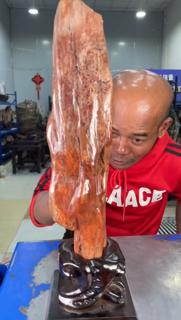 【闪购商品】硅化玉摆件未镶嵌14