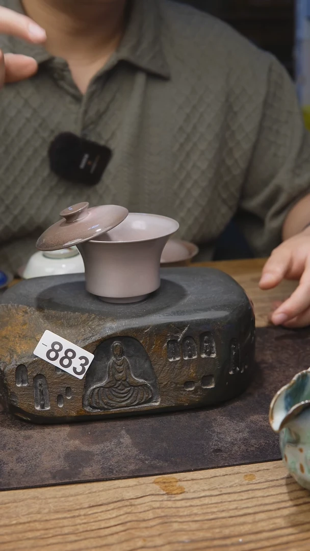 甘石陶艺苏打柴烧883