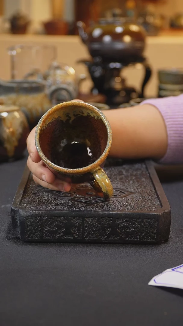 紫砂柴烧纯自然紫砂柴烧