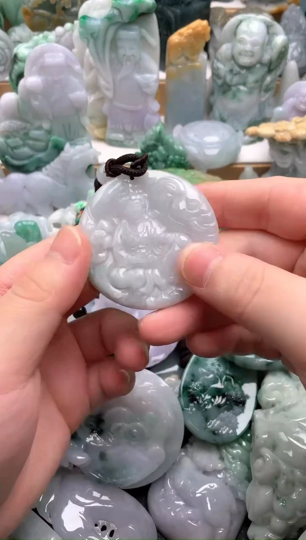 吊坠(不含链)未镶嵌翡翠1