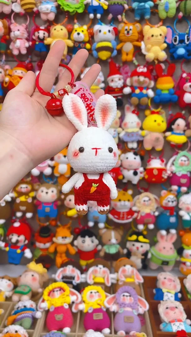 纯手工制作毛线钩织成品