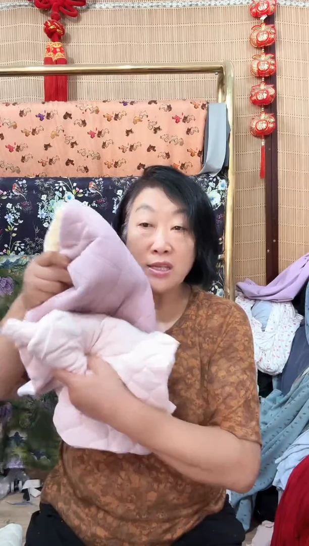 棉坎肩女紫色四件（脏无售后）