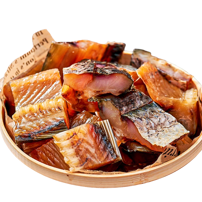 湖北特产风干腊鱼腌制草鱼块原生态晒干水产干货非烟熏正宗鱼干