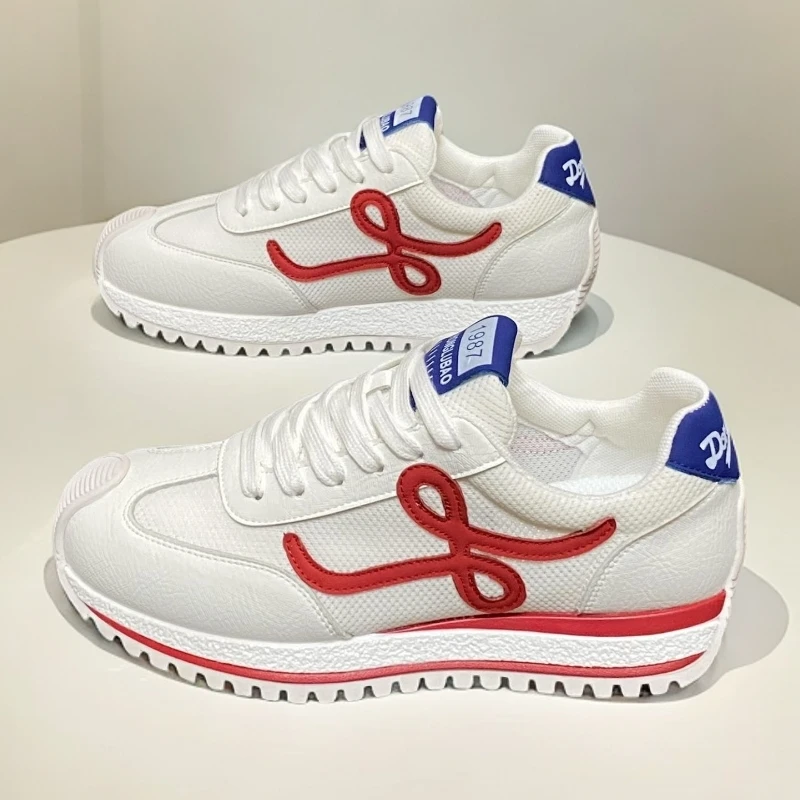 时尚阿甘鞋男2025秋季新款潮流百搭透气网面鞋运动休闲轻便德训鞋