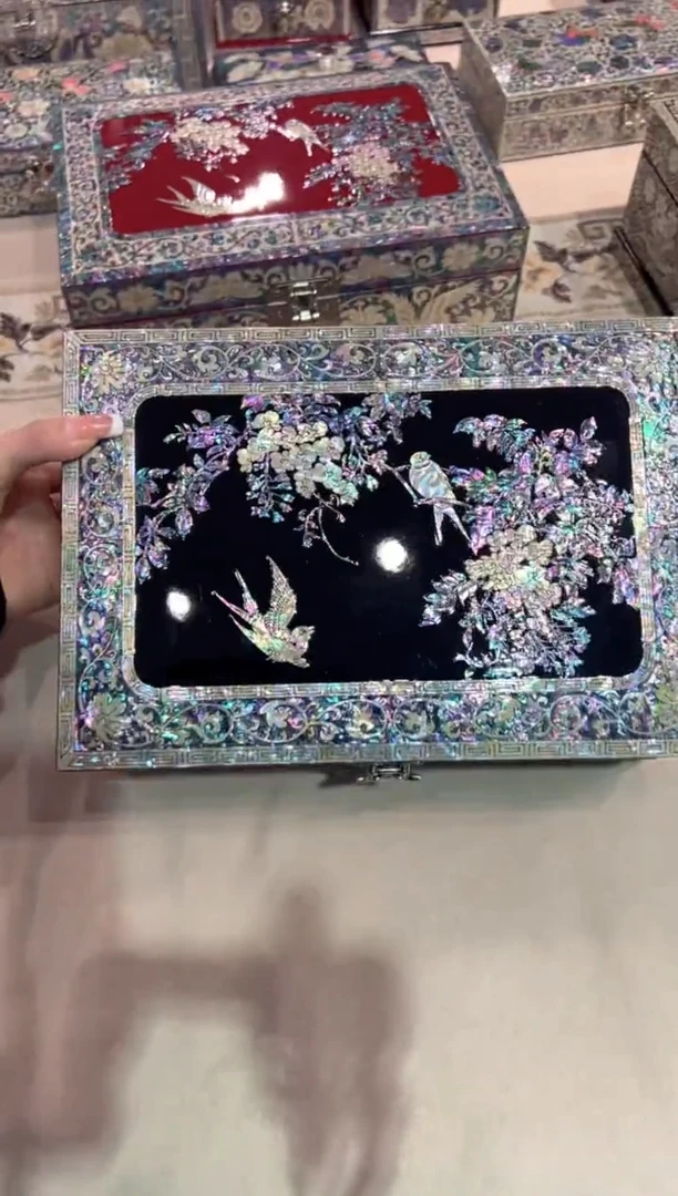 【闪购商品】按扣满贝底·弘贝雅螺钿漆器文化馆