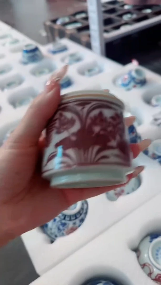 瓷片景德镇瓷器茶器茶杯