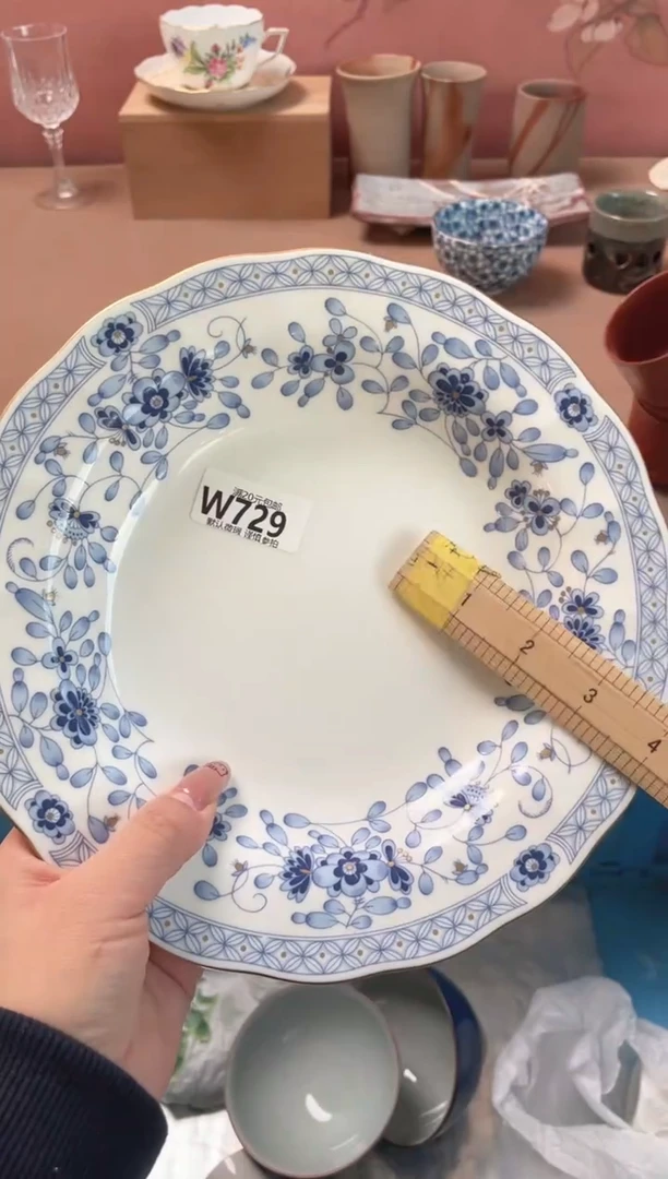 瓷片俩*妈瓷器瓷器W729