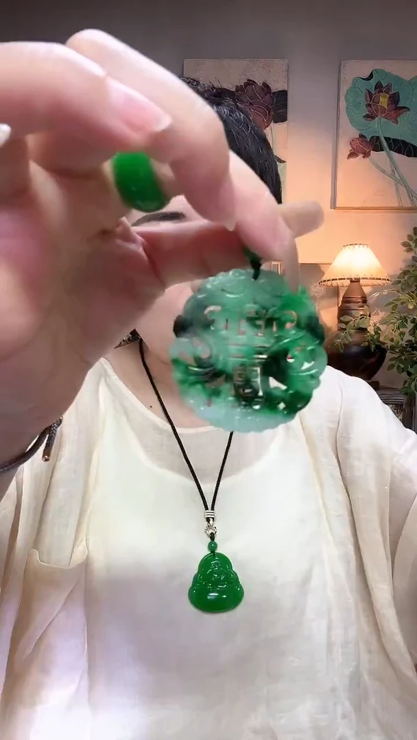 吊坠(赠链)合金翡翠多样性发货599