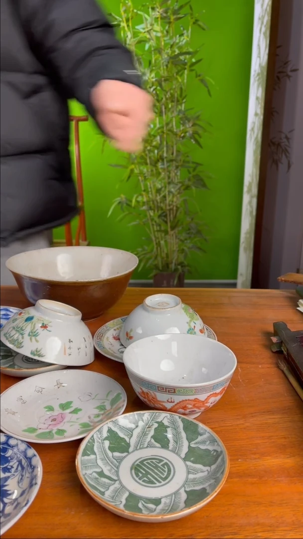 【闪购商品】摆件瓷杂11件瓷器杂件