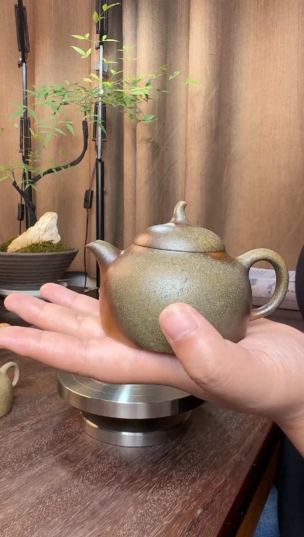 老宕口黄金段-仙瓢壶（柴窑烧制-半手工制作）
