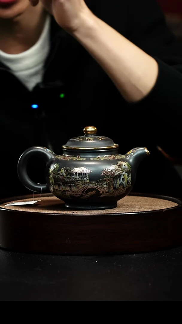 茶壶紫砂宜兴紫砂壶h6087