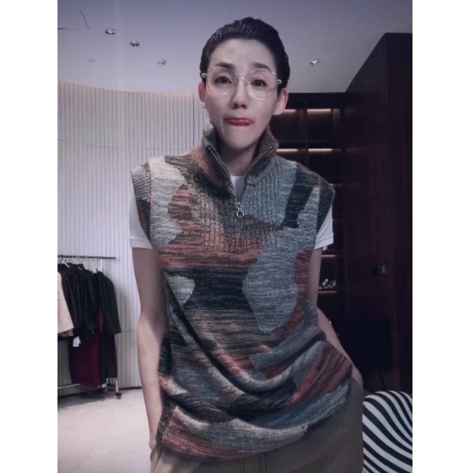 纯羊绒背心裙  BX0218